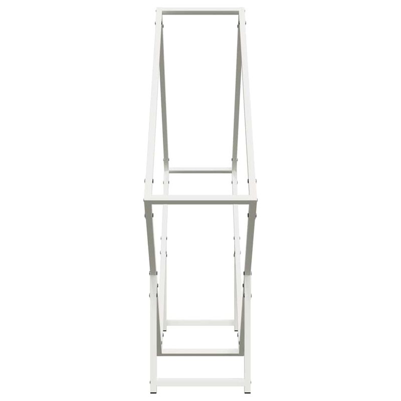 Casa si Gradina - Termice - Sobe, Seminee si accesorii - Accesorii seminee si sobe - Suport pentru lemne de foc alb Otel laminat la rece - Infinity.ro