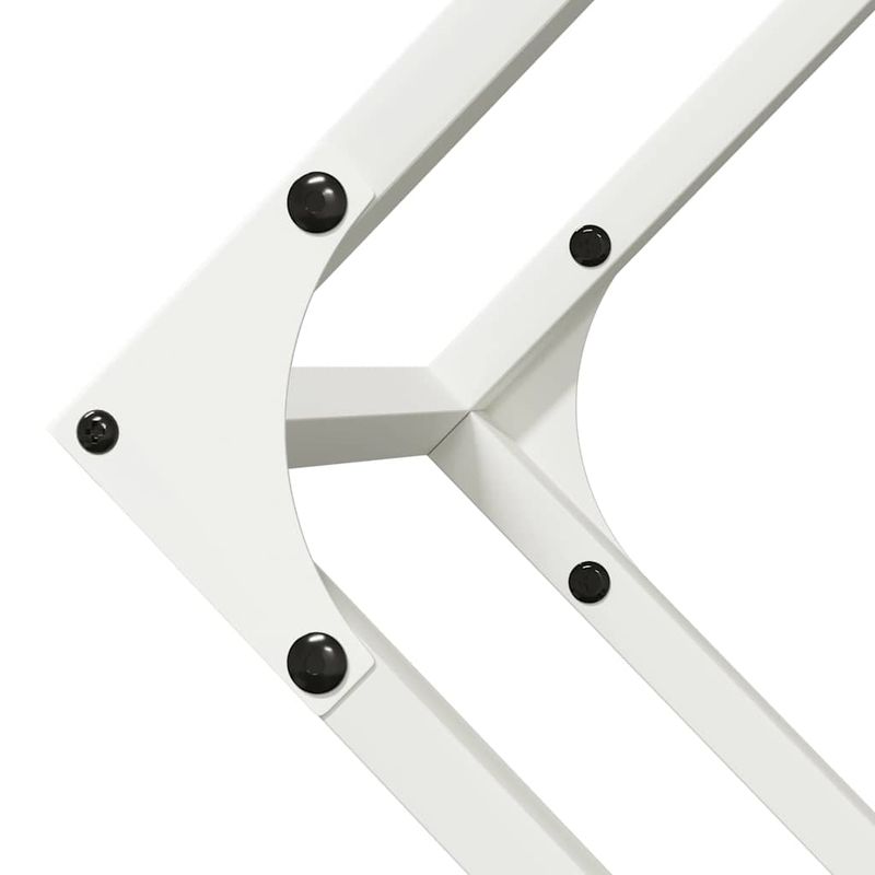 Casa si Gradina - Termice - Sobe, Seminee si accesorii - Accesorii seminee si sobe - Suport pentru lemne de foc alb Otel laminat la rece - Infinity.ro