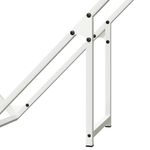 Casa si Gradina - Termice - Sobe, Seminee si accesorii - Accesorii seminee si sobe - Suport pentru lemne de foc alb Otel laminat la rece - Infinity.ro