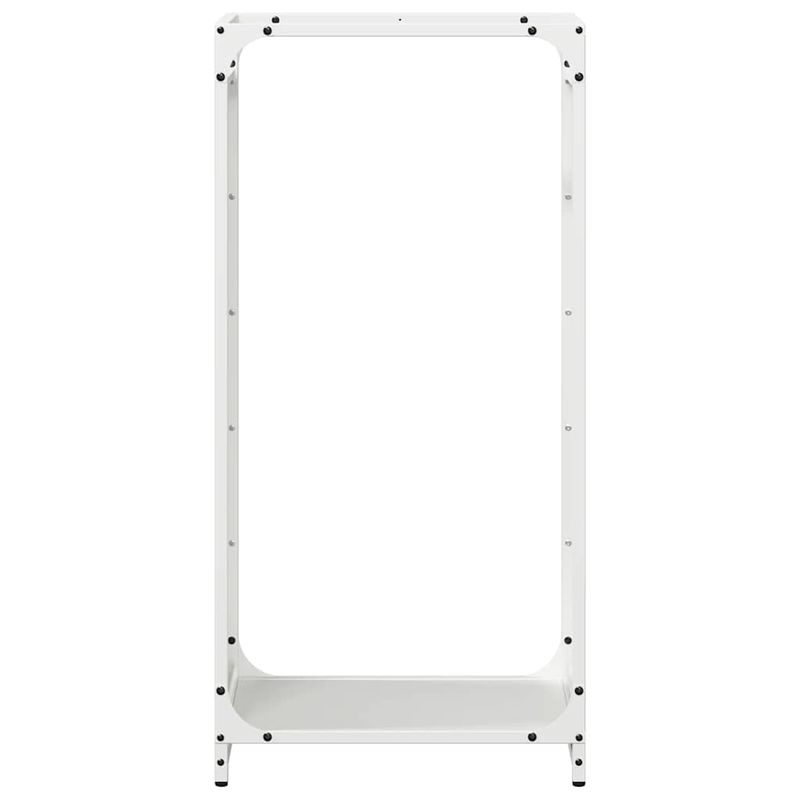 Casa si Gradina - Termice - Sobe, Seminee si accesorii - Accesorii seminee si sobe - Suport pentru lemne de foc alb 44x28x90 cm Otel laminat la rece - Infinity.ro