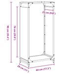 Casa si Gradina - Termice - Sobe, Seminee si accesorii - Accesorii seminee si sobe - Suport pentru lemne de foc alb 44x28x90 cm Otel laminat la rece - Infinity.ro