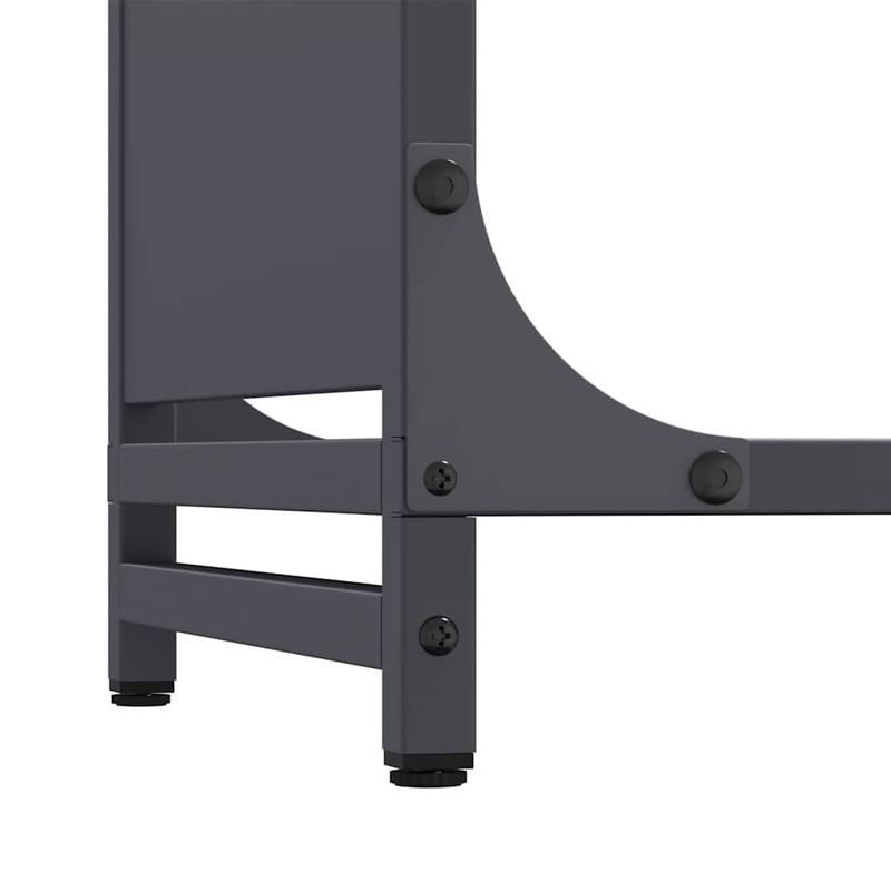Casa si Gradina/Termice/Sobe, Seminee si accesorii/Accesorii seminee si sobe - Suport pentru lemne de foc Antracit Otel laminat la rece - Infinity.ro