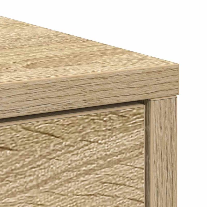 Casa si Gradina - Mobilier - Comode si corpuri - Comode - Bufeta cu sertare si usi Stejar Sonoma 70,5x34x74,5 cm - Infinity.ro