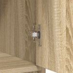 Casa si Gradina - Mobilier - Comode si corpuri - Comode - Bufeta cu sertare si usi Stejar Sonoma 70,5x34x74,5 cm - Infinity.ro