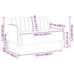 Casa si Gradina - Mobilier - Canapele si coltare - Canapele - Canapea lovesea verde inchis 109 cm catifea - Infinity.ro