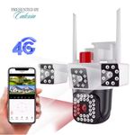 Casa si Gradina - Electrice - Smart Home - Camere de supraveghere - Camera de Supraveghere 2 in 1 Guardio, 4G & Port LAN,Full HD, Audio,Alarma, Senzor Miscare, Rotire 360°,Zoom Digital 10x - Infinity.ro