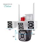 Casa si Gradina - Electrice - Smart Home - Camere de supraveghere - Camera de Supraveghere 2 in 1 Guardio, 4G & Port LAN,Full HD, Audio,Alarma, Senzor Miscare, Rotire 360°,Zoom Digital 10x - Infinity.ro