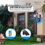 Casa si Gradina - Electrice - Smart Home - Camere de supraveghere - Camera de Supraveghere 2 in 1 Guardio, 4G & Port LAN,Full HD, Audio,Alarma, Senzor Miscare, Rotire 360°,Zoom Digital 10x - Infinity.ro