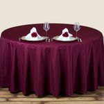 Casa si Gradina - Textile si covoare - Textile bucatarie - Fete de masa - Fata de masa Kotonia Home - rotunda cu diametrul 240 cm, Damasc Saten DeLux, 100% bumbac, violet - Infinity.ro