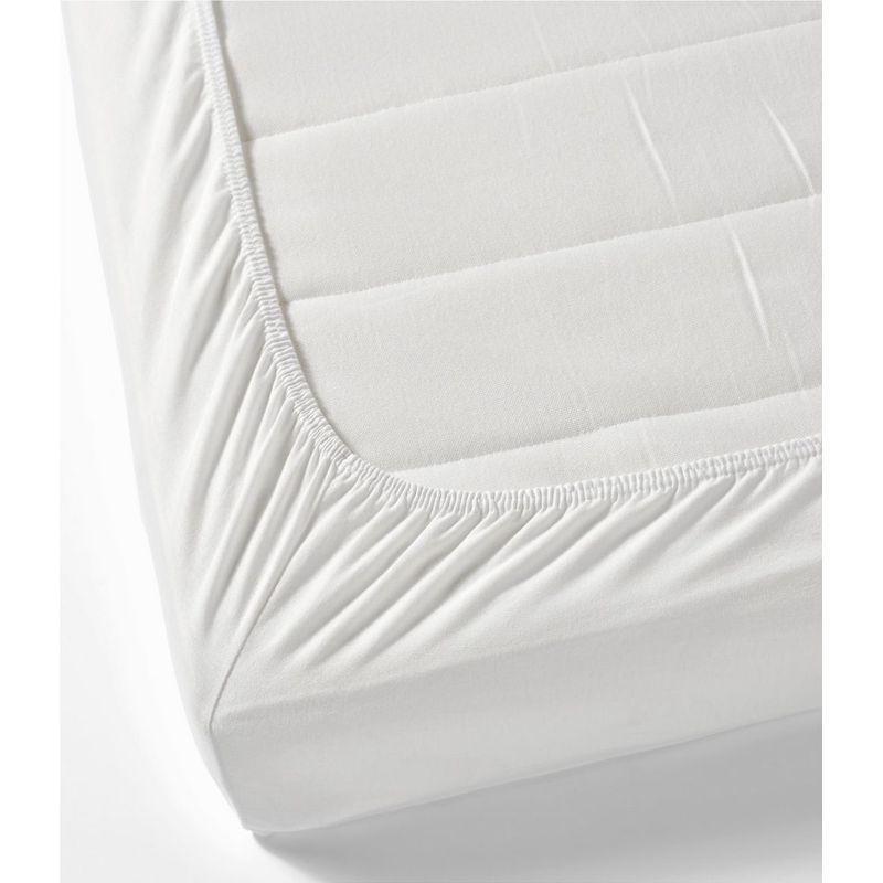 Casa si Gradina - Textile si covoare - Lenjerii de pat - Protectie saltea - Husa pat Kotonia Home Hotel - Tricot 100% bumbac, pentru saltea 180x200+20 cm, alb - Infinity.ro