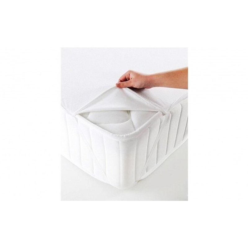 Casa si Gradina - Textile si covoare - Lenjerii de pat - Protectie saltea - Protectie IMPERMEABILA pentru saltea Kotonia Home – 80x200 cm, alb - Infinity.ro