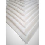Casa si Gradina - Textile si covoare - Textile bucatarie - Servete si naproane - Set 10 servetele masa Kotonia Home Hotel - 45x45 cm, 100% bumbac, Damasc Saten, latime dungi 0.5 cm, alb - Infinity.ro