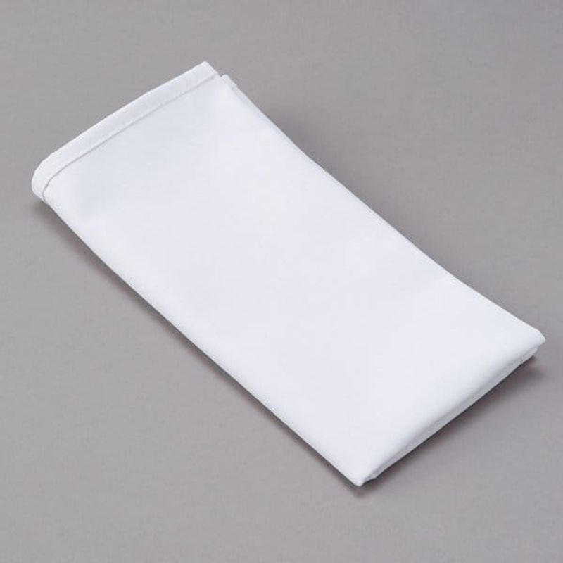 Casa si Gradina - Textile si covoare - Textile bucatarie - Servete si naproane - Set 10 Servete masa Kotonia Home Hotel - 45x45 cm, 100% bumbac, Ranforce Pakistan, alb - Infinity.ro