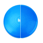Sport si Outdoor - Fitness - Accesorii fitness - Discuri de echilibru - Perna senzoriala pentru echilibru, masaj, recuperare, pompa inclusa, 34 cm,FitLi, Albastru - Infinity.ro