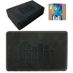 Sport si Outdoor - Fitness - Accesorii fitness - Saltele fitness - Cub pentru Yoga si Pilates, Fitness block , 23x15cm,FitLi, Negru - Infinity.ro