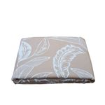 Casa si Gradina - Textile si covoare - Textile bucatarie - Fete de masa - Fata de masa Kotonia Home Exotic - 100% bumbac, 180x180 cm, creton impermeabil, frunze bej - Infinity.ro