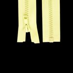 Casa si Gradina - Decoratiuni - DIY - Articole mercerie - Fermoar plastic detasabil Crisalida, lungime 35 cm, Galben vanilie - Infinity.ro