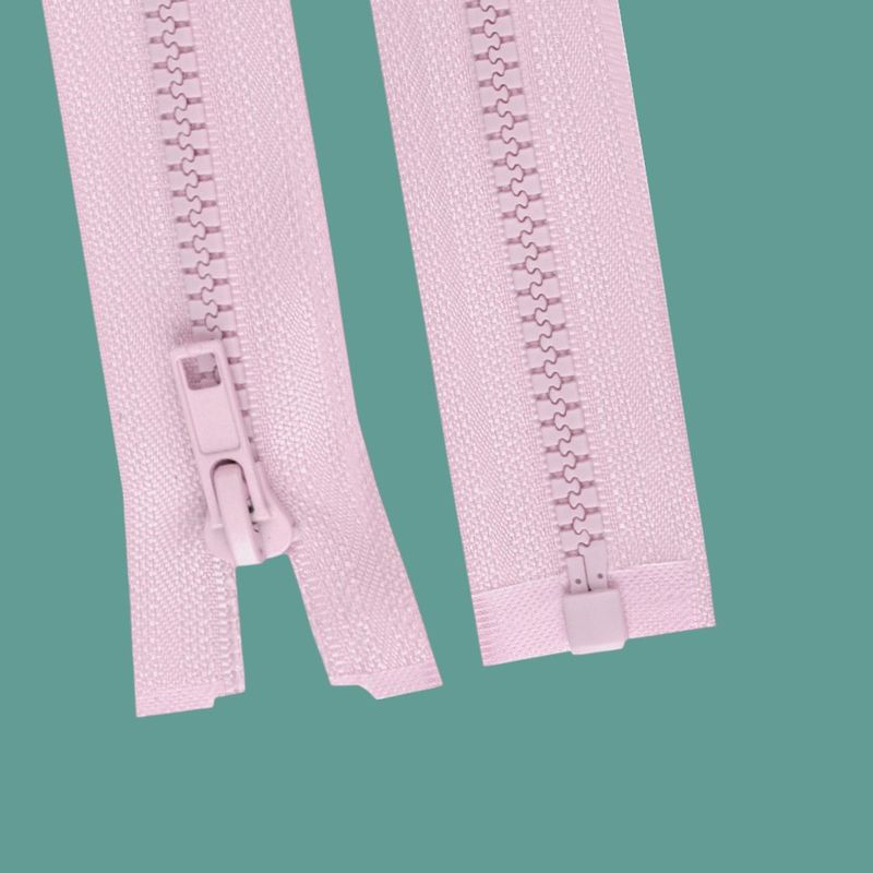 Casa si Gradina - Decoratiuni - DIY - Articole mercerie - Fermoar plastic detasabil Crisalida, lungime 35 cm, Mov deschis - Infinity.ro