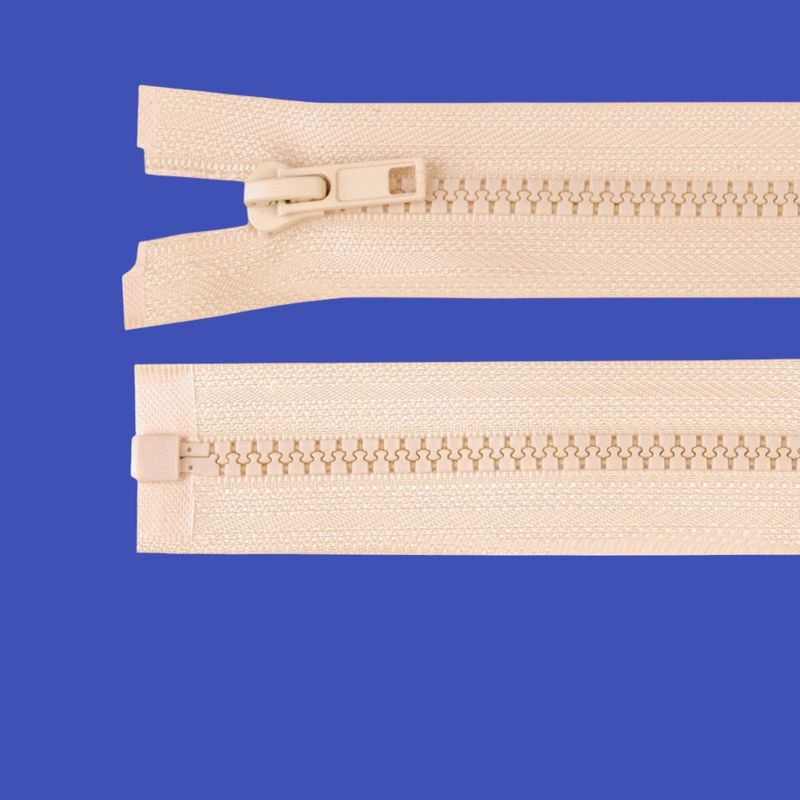 Casa si Gradina - Decoratiuni - DIY - Articole mercerie - Fermoar plastic detasabil Crisalida, lungime 35 cm, Bej deschis - Infinity.ro