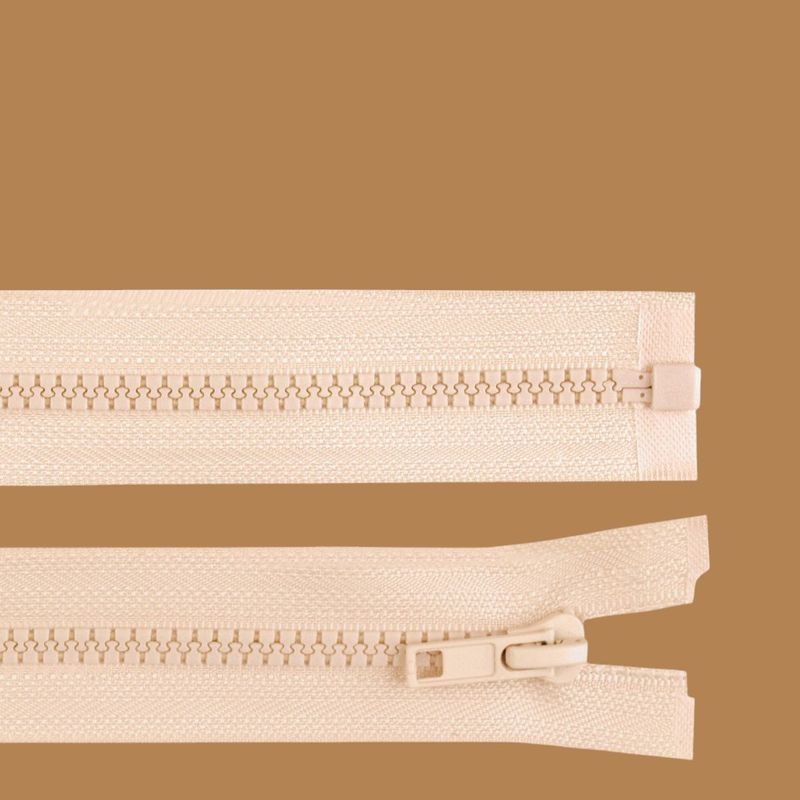 Casa si Gradina - Decoratiuni - DIY - Articole mercerie - Fermoar plastic detasabil Crisalida, lungime 35 cm, Bej deschis - Infinity.ro