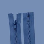 Casa si Gradina - Decoratiuni - DIY - Articole mercerie - Fermoar plastic detasabil Crisalida, lungime 35 cm, Albastru denim - Infinity.ro