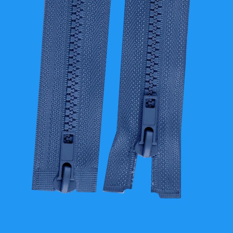 Casa si Gradina - Decoratiuni - DIY - Articole mercerie - Fermoar plastic detasabil Crisalida, lungime 35 cm, Albastru denim - Infinity.ro