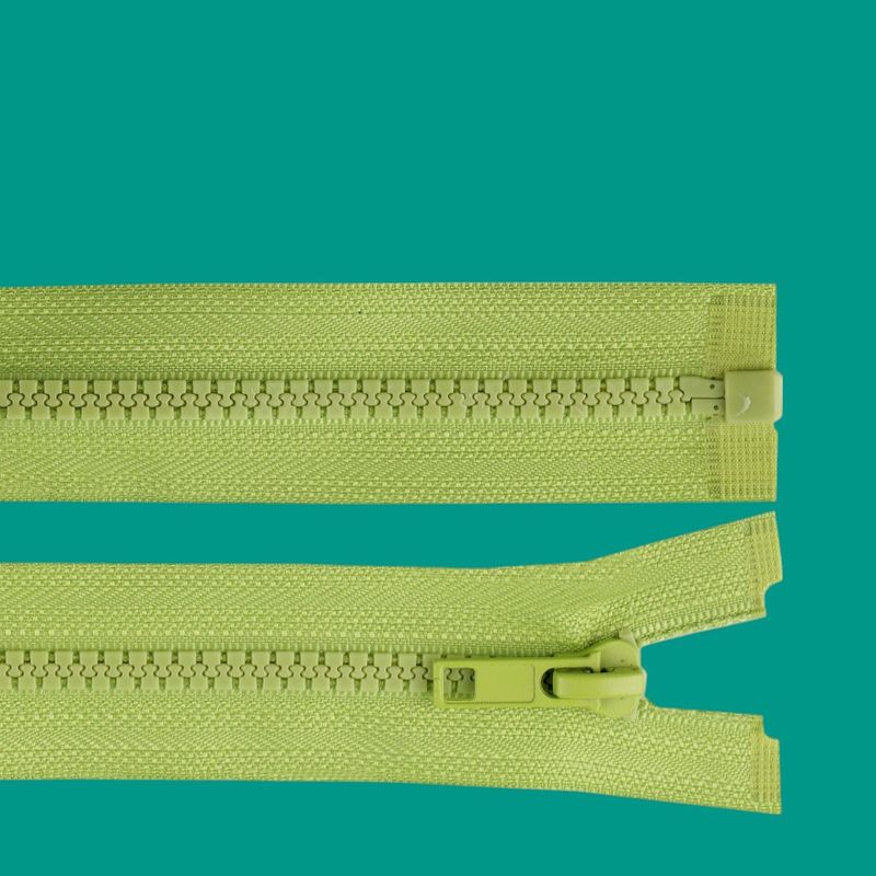 Casa si Gradina - Decoratiuni - DIY - Articole mercerie - Fermoar plastic detasabil Crisalida, lungime 35 cm, Verde deschis - Infinity.ro