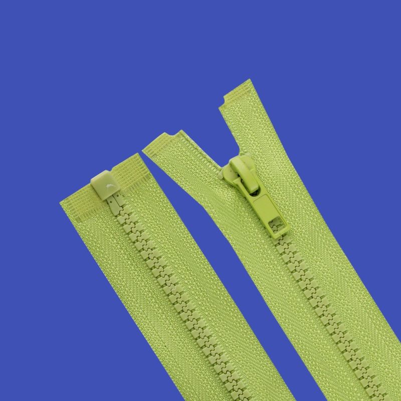 Casa si Gradina - Decoratiuni - DIY - Articole mercerie - Fermoar plastic detasabil Crisalida, lungime 35 cm, Verde deschis - Infinity.ro