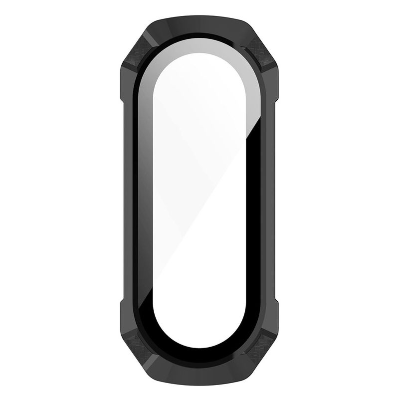Laptop, Telefoane si Tablete - Wearables si gadgeturi - Wearables - Smartwatch-uri - Husa pentru Xiaomi Smart Band 7 / 7 NFC + Folie - Techsuit Defense360 Pro - Negru - Infinity.ro