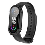 Laptop, Telefoane si Tablete - Wearables si gadgeturi - Wearables - Smartwatch-uri - Husa pentru Xiaomi Smart Band 7 / 7 NFC + Folie - Techsuit Defense360 Pro - Negru - Infinity.ro