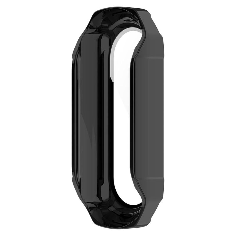 Laptop, Telefoane si Tablete - Wearables si gadgeturi - Wearables - Smartwatch-uri - Husa pentru Xiaomi Smart Band 7 / 7 NFC + Folie - Techsuit Defense360 Pro - Negru - Infinity.ro