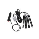 Auto si Moto - Electrice auto - Iluminare si semnalizare - Lumini ambientale - Set Lumina Ambientala Auto MRG M840, Led RGB, Telecomanda, 9 Led - Infinity.ro