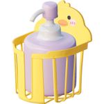 Casa si Gradina - Mobilier - Organizare si depozitare - Cutii depozitare - Cutie de depozitare, flippy, din plastic, montare pe perete, model ratusca, 17.5x13.5x12 cm, galben - Infinity.ro