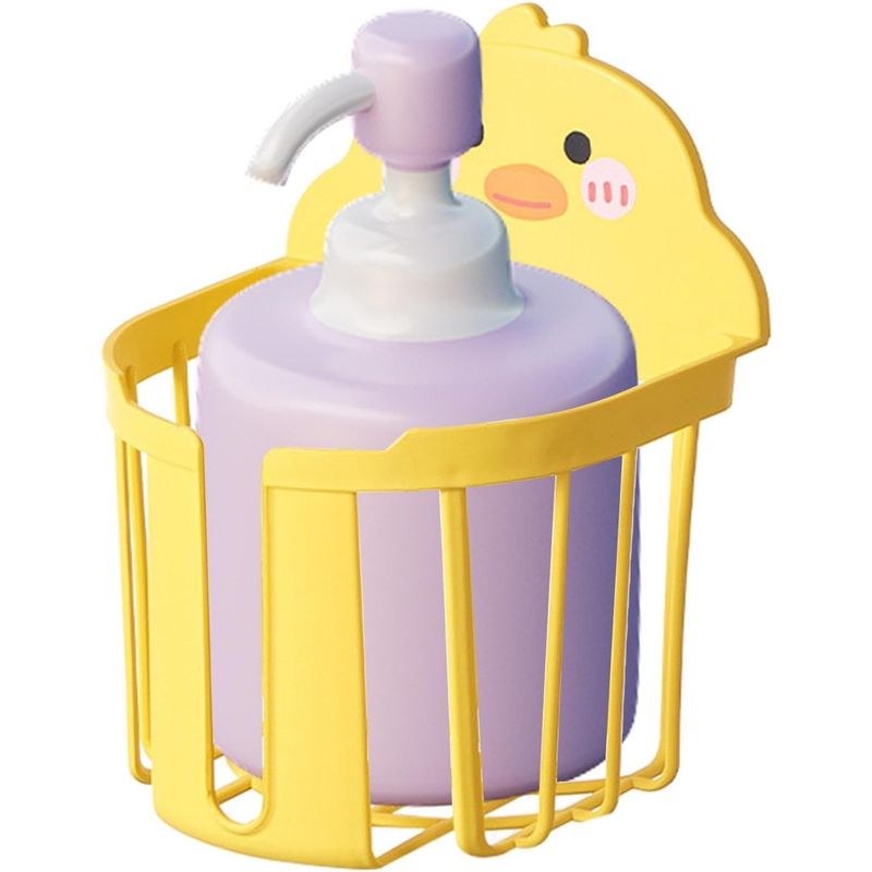 Casa si Gradina - Mobilier - Organizare si depozitare - Cutii depozitare - Cutie de depozitare, flippy, din plastic, montare pe perete, model ratusca, 17.5x13.5x12 cm, galben - Infinity.ro