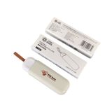 Casa si Gradina - Mobilier - Organizare si depozitare - Cutii depozitare - Cutie depozitare medicamente, flippy, portabila, 3 compartimente, tip breloc, plastic, glisanta, alb, 10.7x3.6x1.6 cm - Infinity.ro