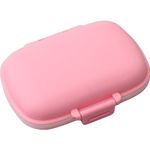 Casa si Gradina - Mobilier - Organizare si depozitare - Cutii depozitare - Organizator medicamente, plastic, 8 compartimente, 0.1 l, roz, flippy, 11 x 7 cm - Infinity.ro