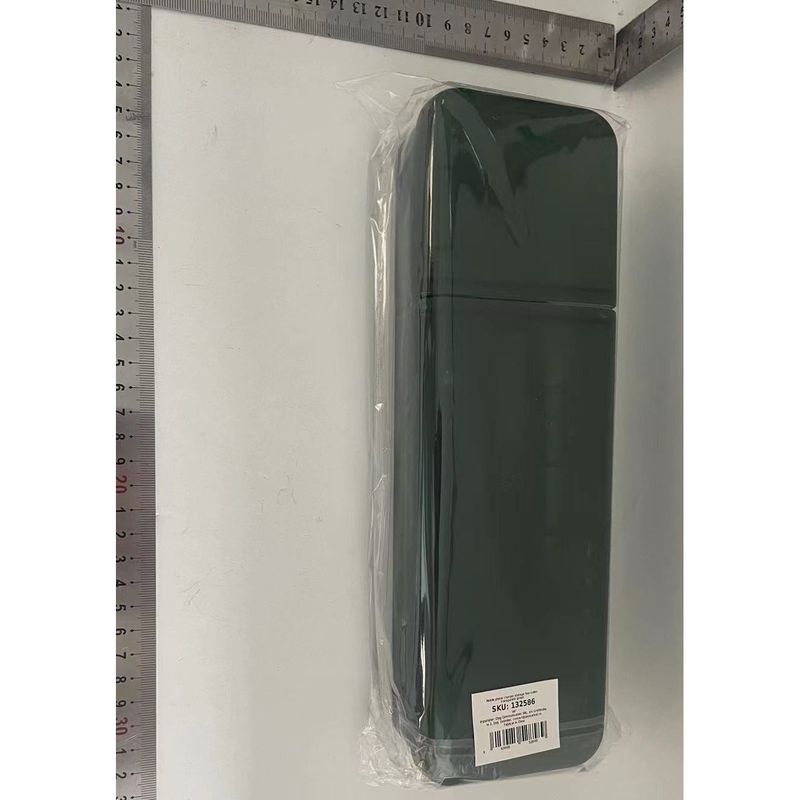 Casa si Gradina - Mobilier - Organizare si depozitare - Cutii depozitare - Cutie organizatoare pentru cabluri, flippy, din plastic, 28 x 9 x 6 cm, verde - Infinity.ro