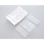 Ingrijire personala si Cosmetice - Sanatate si wellness - Aparate medicale - Accesorii medicale pentru recuperare si tratament - Cutie depozitare medicamente, 7 compartimente sigilate individual, pliabila, portabila, flippy, alb/rosu - Infinity.ro