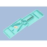 Ingrijire personala si Cosmetice - Sanatate si wellness - Aparate medicale - Accesorii medicale pentru recuperare si tratament - Dispozitiv taiere si depozitare medicamente, flippy, albastru, plastic, 8 x 4 x 1.8 cm - Infinity.ro