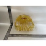 Casa si Gradina - Mobilier - Organizare si depozitare - Cutii depozitare - Cutie de depozitare pentru prosoape, flippy, din plastic, montare pe perete, model ratusca, 13x19x12 cm, galben - Infinity.ro
