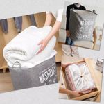 Casa si Gradina - Mobilier - Organizare si depozitare - Cutii depozitare - Cos depozitare, flippy, deschisa, 72 l, textil, 30x40x60 cm, roz, cu imprimeu - Infinity.ro