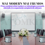 Casa si Gradina - Electrice - Prize - Priza Incorporabila Retractabila ATOMKIT® One, Incarcare Wireless 15W, 3 Prize, 2 Porturi USB, 1.5M Cablu, Alb - Infinity.ro