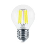 Casa si Gradina - Corpuri si surse de iluminat - Becuri si tuburi neon - Becuri - Bec led sferic Vintage filament 4W (40W), E27, G45, 470lm, lumina calda (2700K), clar, Braytron - Infinity.ro