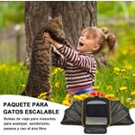 Petshop/Accesorii petshop/Culcusuri si custi/Genti si articole transport - Geanta pentru transport animale mici Manolex®, pliabil, Portabil si respirabil, 45 X 28 X 28CM, Negru/portocaliu - Infinity.ro