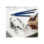 Carti si Birotica - Birotica - Instrumente de scris - Creioane - Set creioane pentru schite si desen H&B, 26 in 1, Gonga® Albastru - Infinity.ro