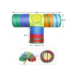 Petshop - Accesorii petshop - Jucarii animale - Jucarii interactive animale - Set 21 Jucarii pentru Pisici, Tunel, mingii, soareci, undita, Gonga® Multicolor - Infinity.ro