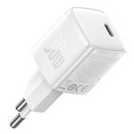 Laptop, Telefoane si Tablete - Telefoane mobile si accesorii - Accesorii Telefoane - Incarcatoare telefoane - Incarcator EU Type-C, 30W - Baseus Cube Pro (CCXF000302) - Alb - Infinity.ro