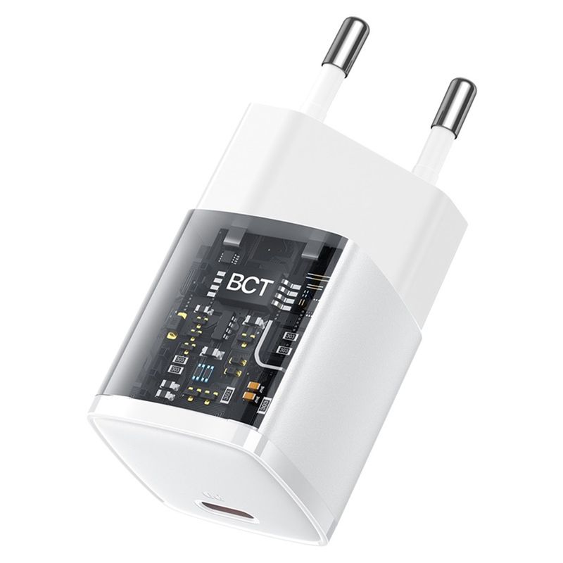 Laptop, Telefoane si Tablete - Telefoane mobile si accesorii - Accesorii Telefoane - Incarcatoare telefoane - Incarcator EU Type-C, 30W - Baseus Cube Pro (CCXF000302) - Alb - Infinity.ro