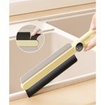 Market - Curatenie si intretinere casa - Produse menaj - Maturi si farase - Perie multifunctionala si stergator, flippy, pentru spatii greu accesibile, 24.7 x 4.5 cm, alb laptos - Infinity.ro