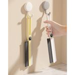 Market - Curatenie si intretinere casa - Produse menaj - Maturi si farase - Perie multifunctionala si stergator, flippy, pentru spatii greu accesibile, 24.7 x 4.5 cm, alb laptos - Infinity.ro